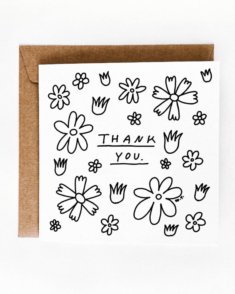 Thank you flowers