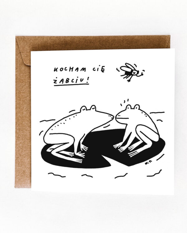 Kocham cię żabciu