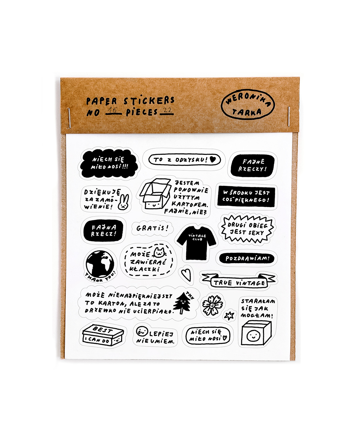 Naklejki vintedziary