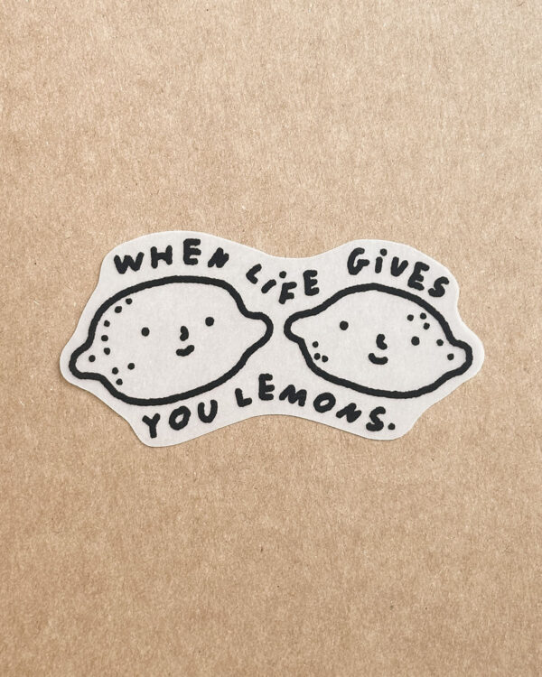 Naprasowanka When live gives you lemons
